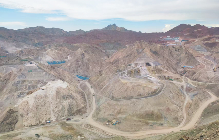 玉门抽水蓄能电站下水库库盆开挖稳步推进