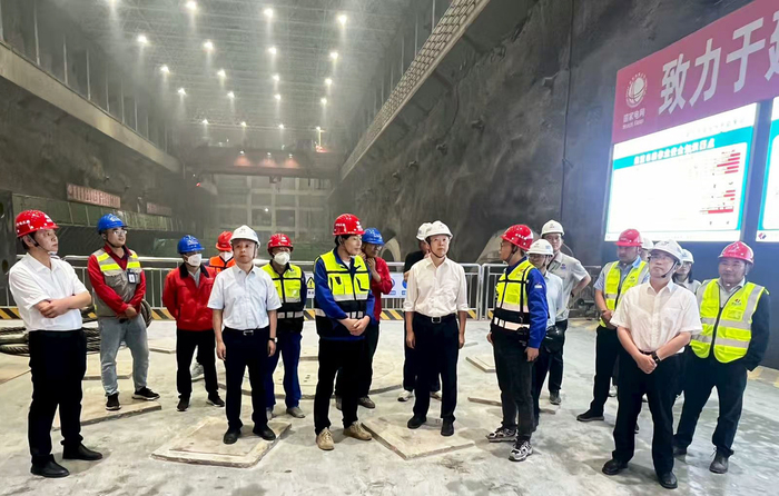电建集团到芝瑞抽蓄项目开展清静生产“雷霆行动”督导检查